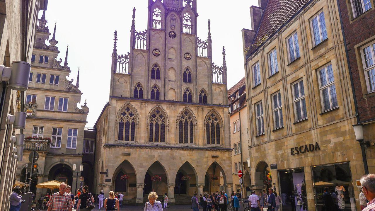 Das Rathaus von Münster.