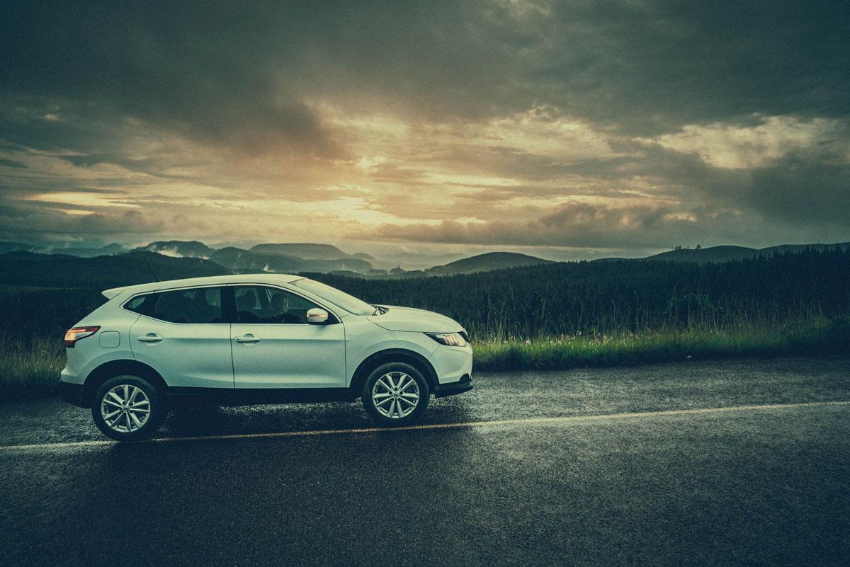 Panorama Route als Selbstfahrer.