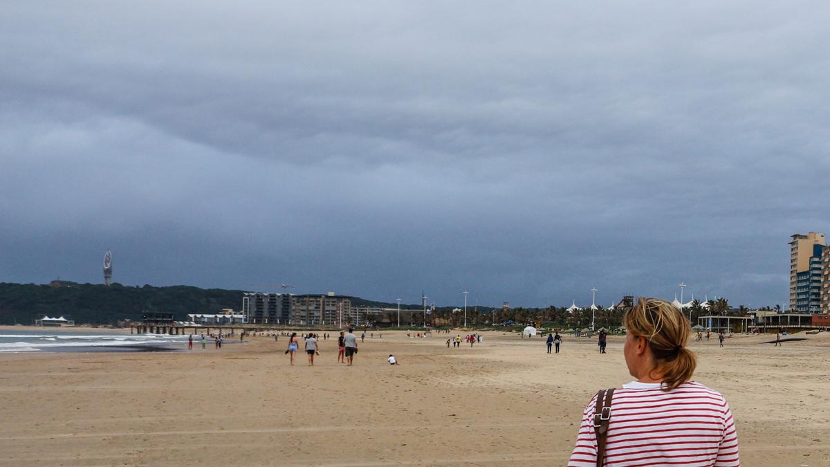 Wetter Durban Südafrika am Strand