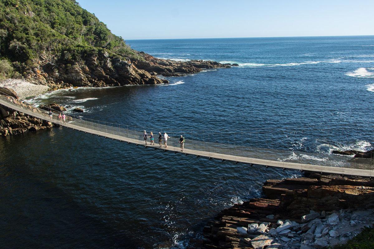 Suspension Bridge Tsitsikamma Nationalpark